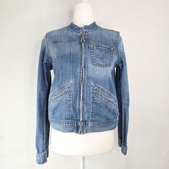 AG denim jacket “The Pilot” Women Size M - Picture 2 of 8